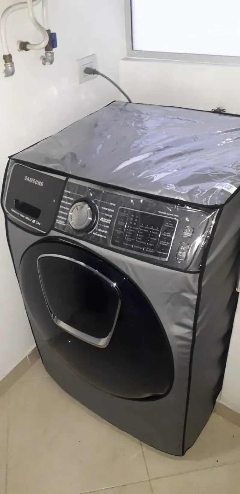 Comprar Forro Para Lavadoras Lg Carga Frontal en Electroshopy - Ángulo 2